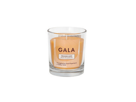 GALA Bougie parfumée dans un verre, 'Orange Juice', 115 g