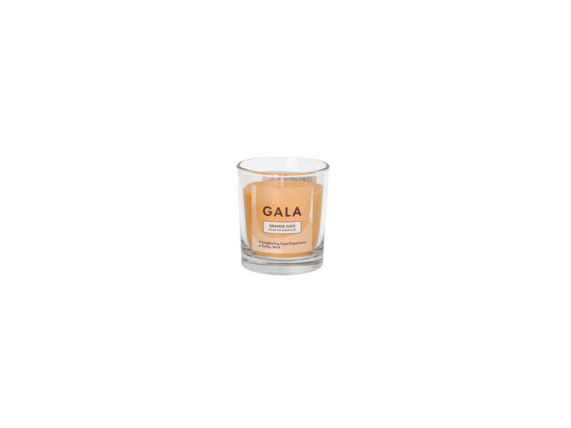 GALA Bougie parfumée dans un verre, 'Orange Juice', 115 g