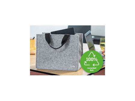 sigel Sacoche Business Desk Sharing Bag Basic M, gris clair