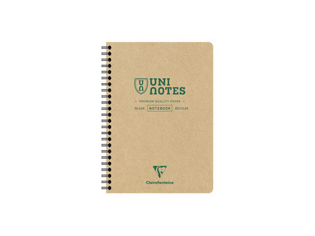 Clairefontaine Cahier à spirale UNI NOTES, A5, quadrillé