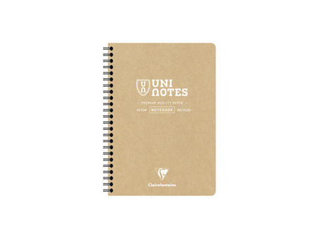 Clairefontaine Cahier à spirale UNI NOTES, A5, quadrillé