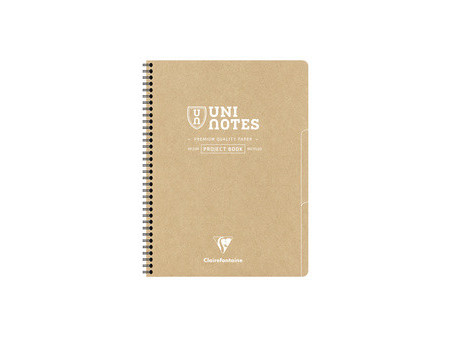 Clairefontaine Cahier à spirale UNI NOTES, A4+, quadrillé