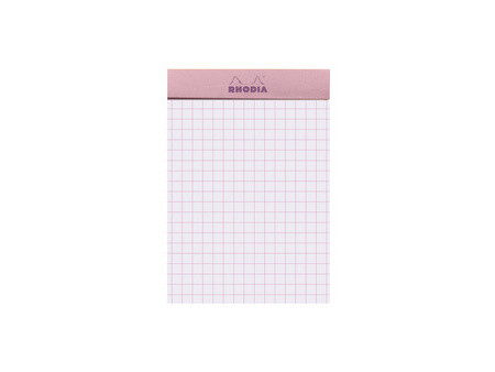 RHODIA Bloc agrafé No. 11, A7, quadrillé 5x5, paon