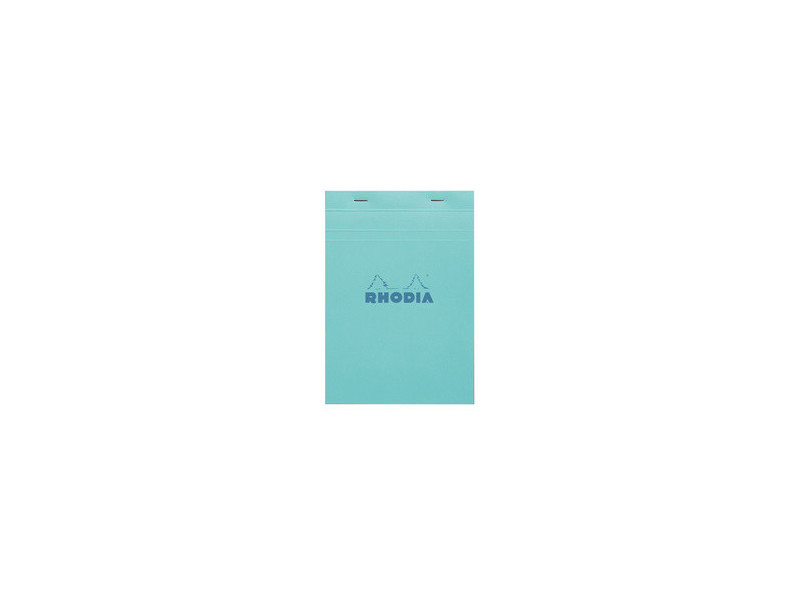 RHODIA Bloc agrafé No. 16, A5, quadrillé 5x5, prune