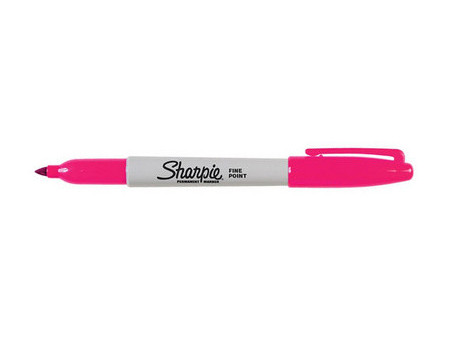 Sharpie Marqueur permanent FINE, Solar Flare Red