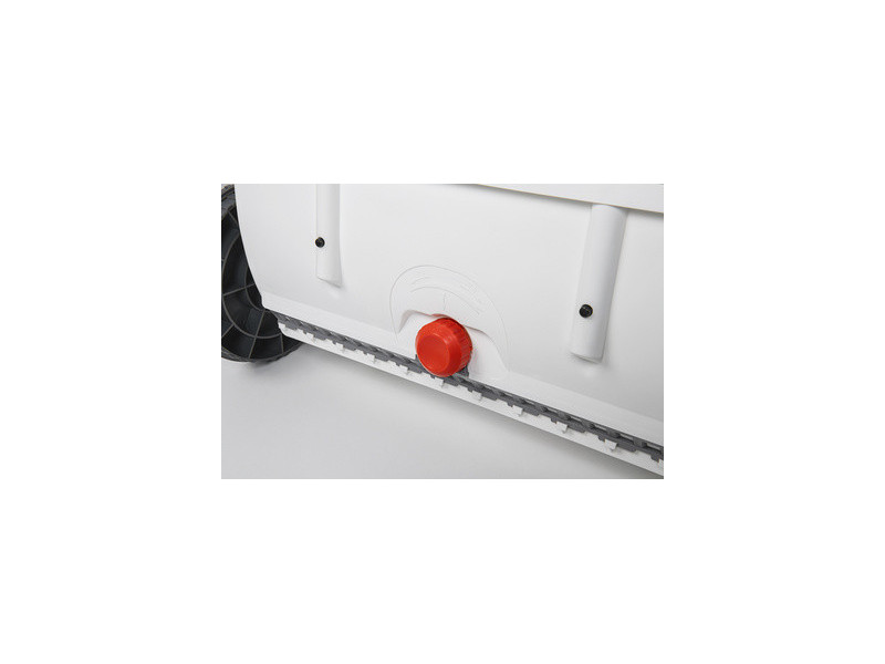 Bradas Semoir de jardin, 12 litres, blanc/anthracite