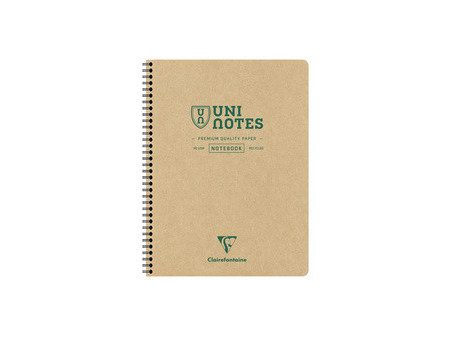 Clairefontaine Cahier à spirale UNI NOTES, A4+, quadrillé
