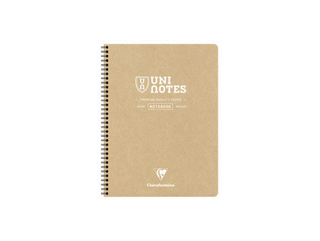 Clairefontaine Cahier à spirale UNI NOTES, A4+, quadrillé