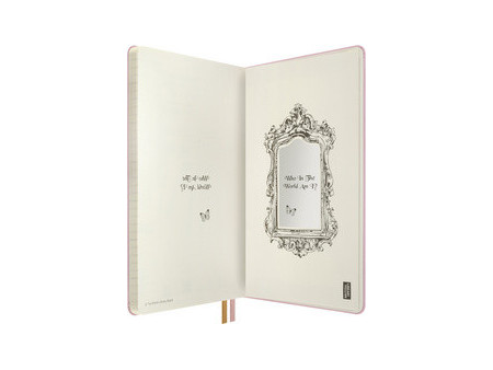 MOLESKINE Carnet 'Alice au pays des Merveilles', L/A5, ligné