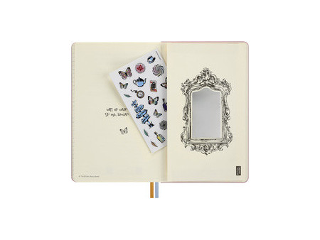 MOLESKINE Carnet 'Alice au pays des Merveilles', L/A5, ligné