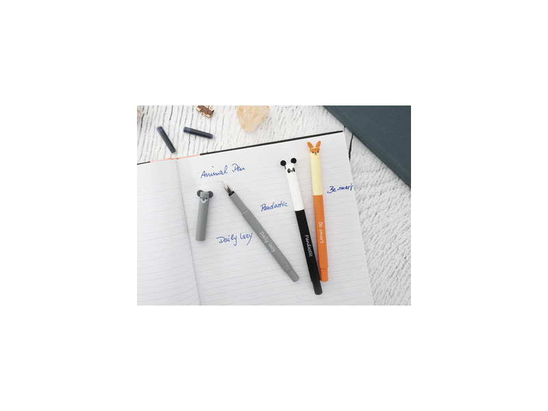 EBERHARD FABER Stylo-plume Animal Pen, présentoir de 15