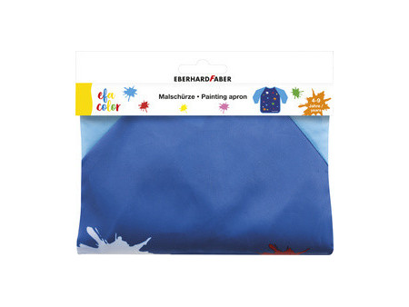 FABER-CASTELL Tablier de peinture EFA Color, blister, bleu