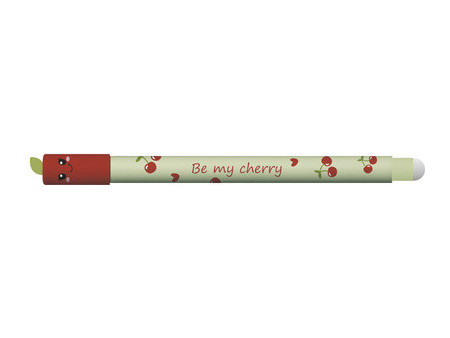 EBERHARD FABER Stylo gel Fruity Erase it! cerise