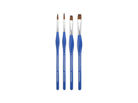 EBERHARD FABER Set de pinceaux synthétiques WINNER, 4 pièces