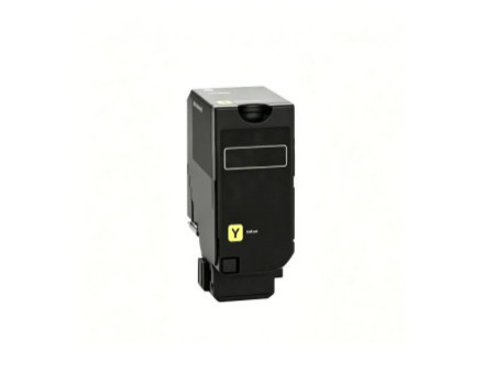 Toner compatible Lexmark 71C20Y0 - Jaune - 5.000 pages