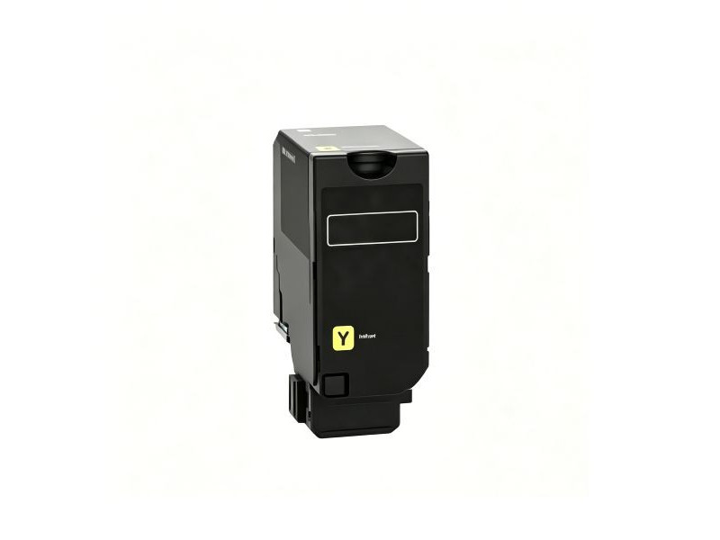 Toner compatible Lexmark 71C20Y0 - Jaune - 5.000 pages