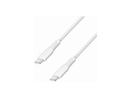 LogiLink Câble USB 2.0, USB-C - USB-C, 2,0 m, blanc
