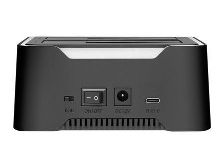 LogiLink Station d'accueil double USB 3.2 pour HDD/SSD
