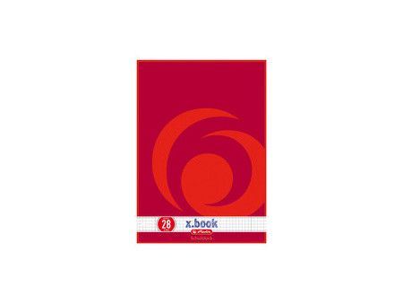 herlitz Bloc de cours x.book, A4, réglure 28 / quadrillé