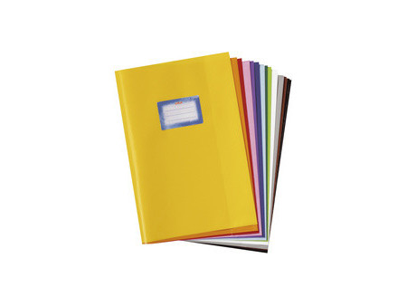 herlitz Protège-cahier format A4, gaufré (raphia), en PP
