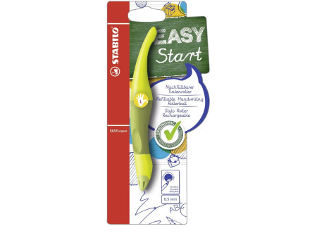 STABILO Stylo roller EASYoriginal, pour gauchers, limon