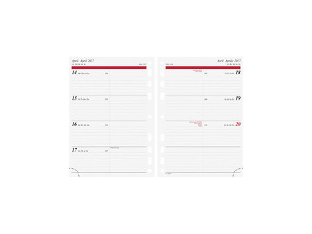rido idé Agenda 'Timing 1', A5, marron