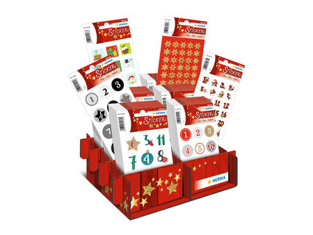 HERMA Sticker de Noël DECOR 'Calendrier de l'Avent'