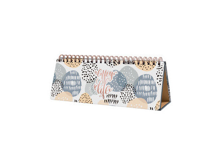 sigel Calendrier de table Jolie 'Flower Love', perpétuel