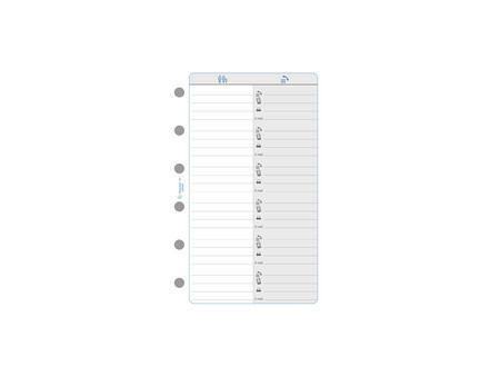 EXACOMPTA Recharge pour organiseur Exatime 14 SAD, 2026/2027