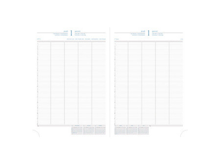 EXACOMPTA Agenda 'Journal 29/2', 2027, Barbara, noir