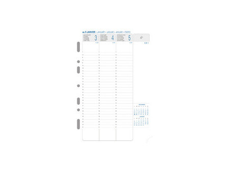EXACOMPTA Recharge agenda Exatime 21, 2027, 2ème semestre