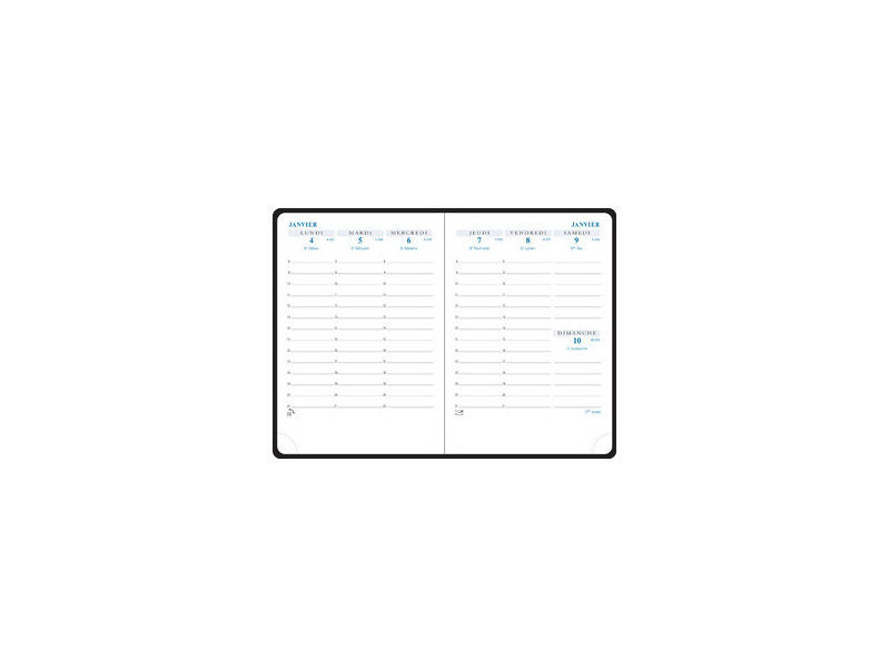 EXACOMPTA Agenda de poche Horizons 13, 2027, Cassandra