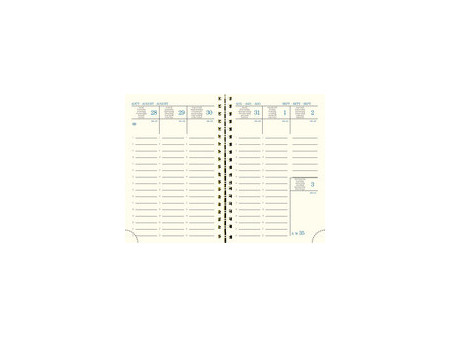 EXACOMPTA Agenda de poche SAD 13S, 2026/2027, 16 mois