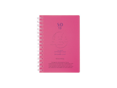 EXACOMPTA Agenda de poche SAD 13S, 2026/2027, 16 mois