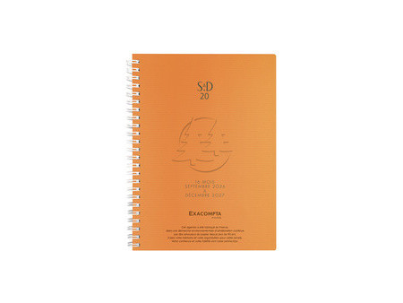 EXACOMPTA Agenda de bureau SAD 20S, 2026/2027, 16 mois