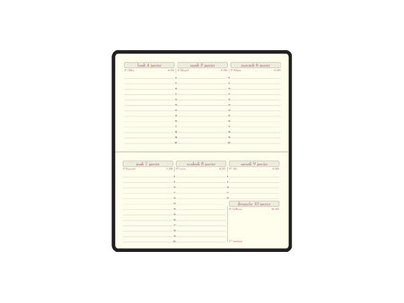 EXACOMPTA Agenda de poche Temporel 16, 2027, Cassandra