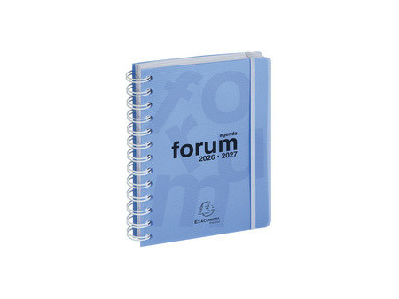 EXACOMPTA Agenda scolaire Forum Linicolor, 2026/2027, rose