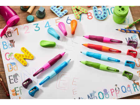 STABILO Porte-mines d'apprentissage easYergo 3.15, rose