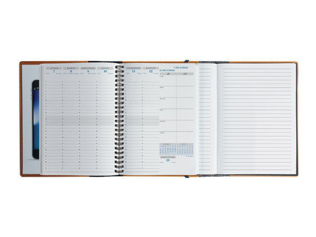 EXACOMPTA Agenda SAD 20S, 2026/2027, All in One Classic noir
