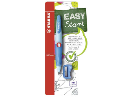 STABILO Porte-mines d'apprentissage easYergo 3.15, bleu