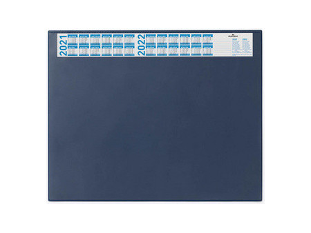 DURABLE Sous-main avec calendrier annuel, noir