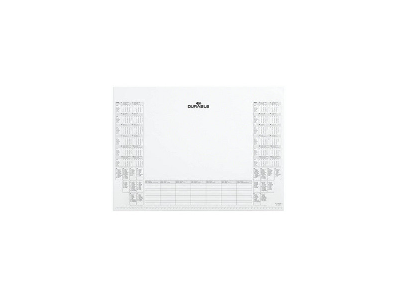 DURABLE Bloc de rechange pour sous-main avec calendrier