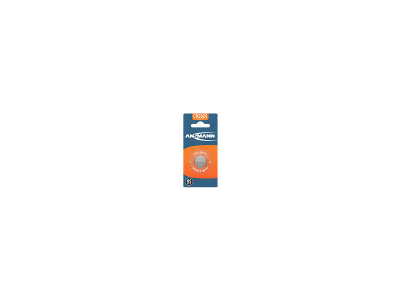 ANSMANN Pile bouton au lithium 'CR2025', 3,0 Volt, blister