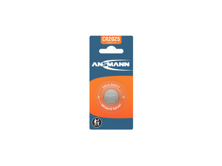 ANSMANN Pile bouton au lithium 'CR2025', 3,0 Volt, blister