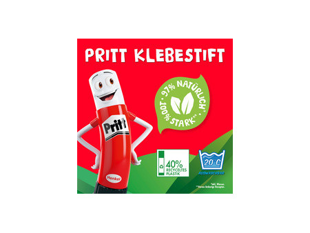 Pritt Bâton de colle BTS 2025, multipack, 2x 22 g + 1x 20 g