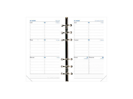 QUO VADIS Recharge Timer 17 Horizontal 2026/2027, 16 mois