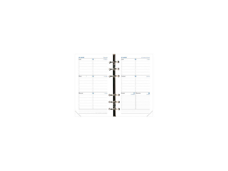 QUO VADIS Recharge Timer 17 Horizontal 2026/2027, 16 mois