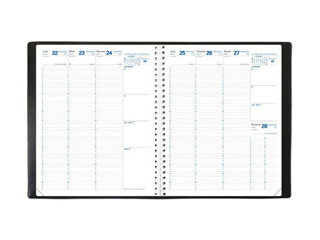 QUO VADIS Agenda 'Euréquart', 2027, Impala, noir