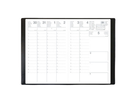 QUO VADIS EXDI Agenda classique SATURNE, 210 x 297 mm, 2027