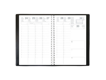 QUO VADIS EXDI Agenda 'OLYMPE S', 160 x 240 mm, 2027, noir